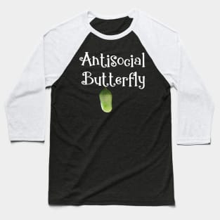 Antisocial Butterfly Chrysalis Baseball T-Shirt